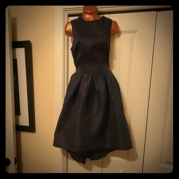 High/Low Navy Blue Dress - Picture 1 of 1